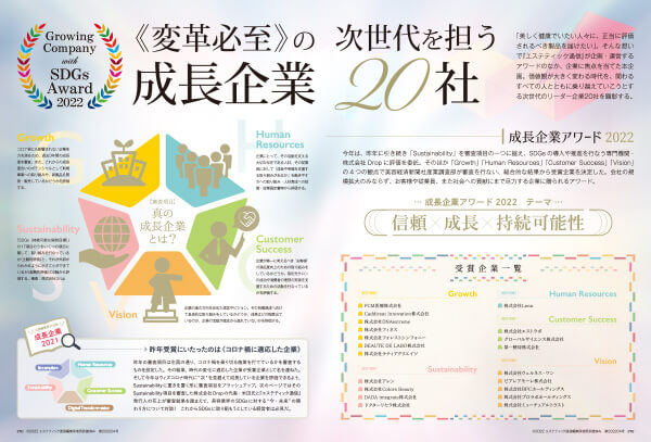 【Growing Company with SDGs Award】とは……